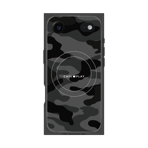Premium Square Case with MagSafe［ Camouflage - Black ］