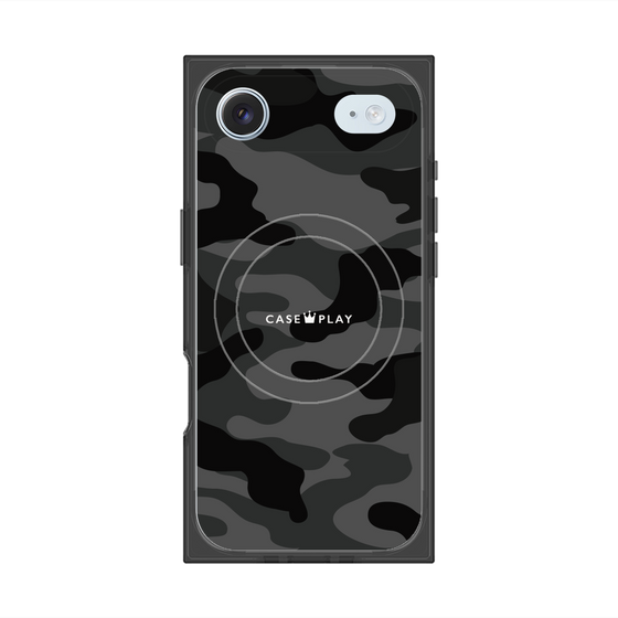 Premium Square Case with MagSafe［ Camouflage - Black ］
