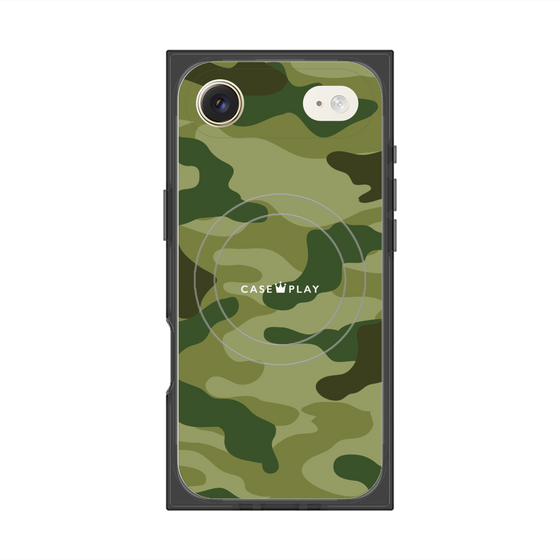 Premium Square Case with MagSafe［ Camouflage - Green ］