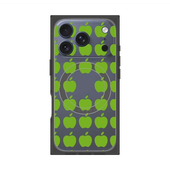 Premium Square Case with MagSafe［ Apple - Green ］