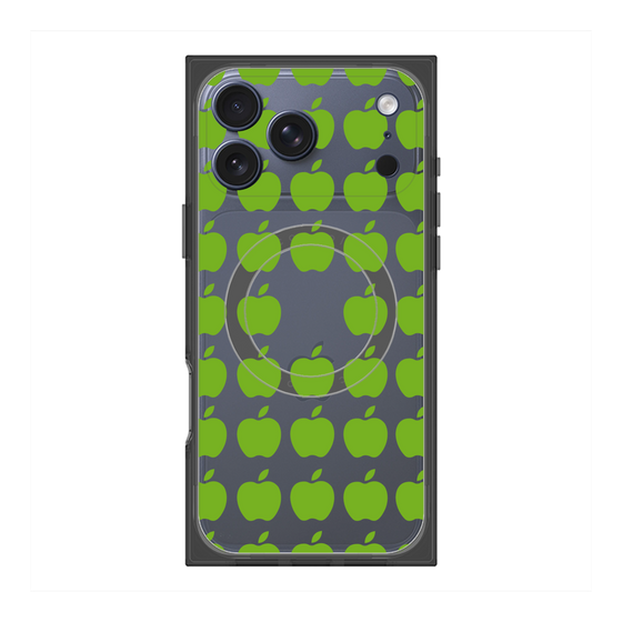 Premium Square Case with MagSafe［ Apple - Green ］