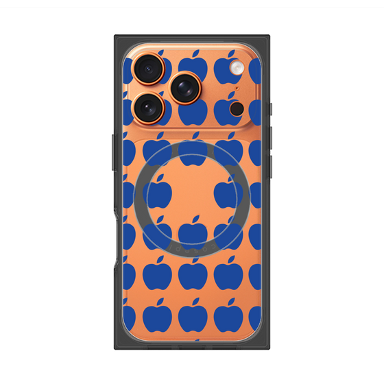 Premium Square Case with MagSafe［ Apple - Blue ］