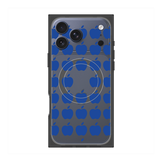 Premium Square Case with MagSafe［ Apple - Blue ］