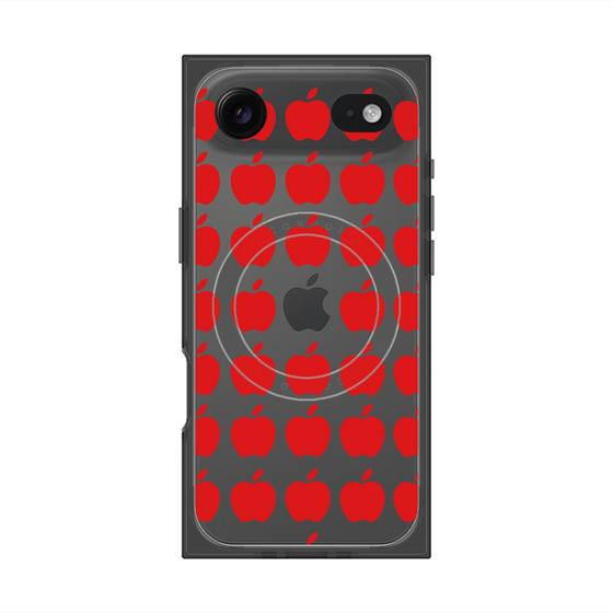 Premium Square Case with MagSafe［ Apple - Red ］