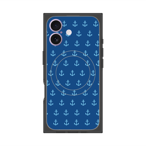 Premium Square Case with MagSafe［ Anchor - Blue ］