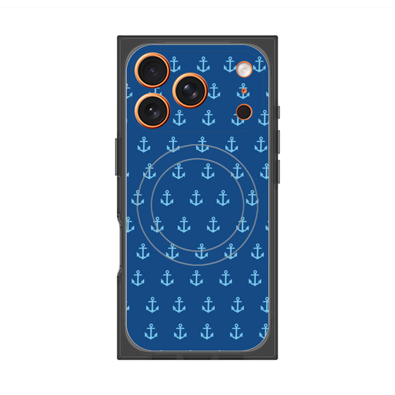 Premium Square Case with MagSafe［ Anchor - Blue ］