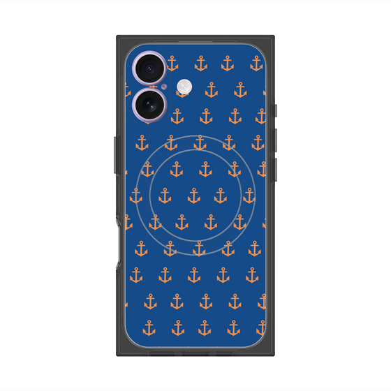 Premium Square Case with MagSafe［ Anchor - Orange ］