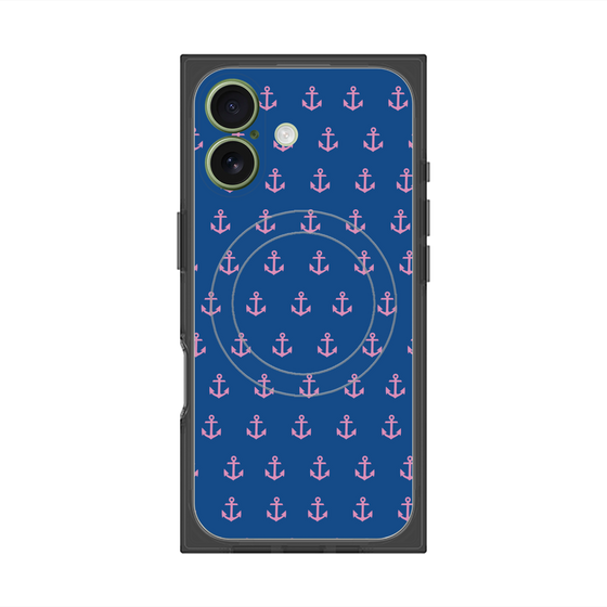 Premium Square Case with MagSafe［ Anchor - Pink ］