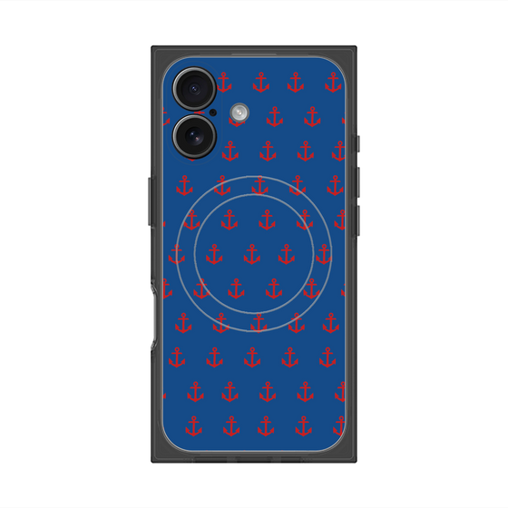 Premium Square Case with MagSafe［ Anchor - Red ］