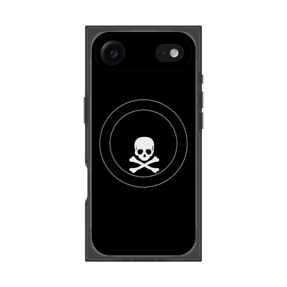 Premium Square Case with MagSafe［ Skull - Black ］