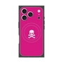 Premium Square Case with MagSafe［ Skull - Pink ］