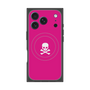 Premium Square Case with MagSafe［ Skull - Pink ］