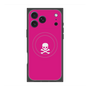 Premium Square Case with MagSafe［ Skull - Pink ］