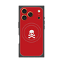 Premium Square Case with MagSafe［ Skull - Red ］