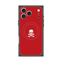 Premium Square Case with MagSafe［ Skull - Red ］