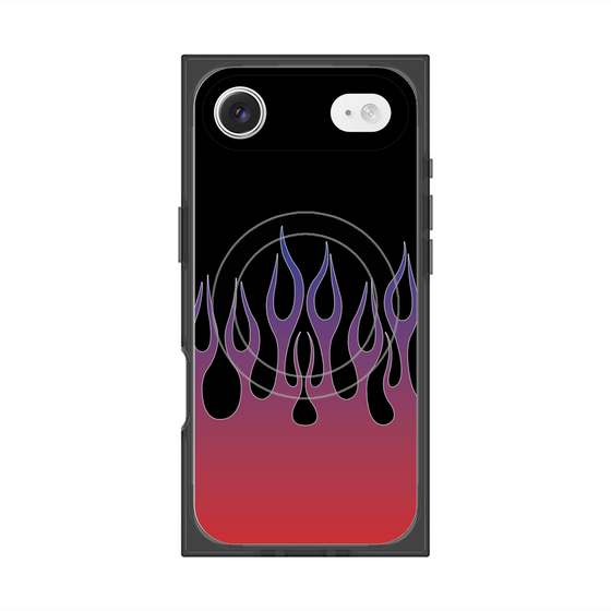 Premium Square Case with MagSafe［ Flame - Red ］