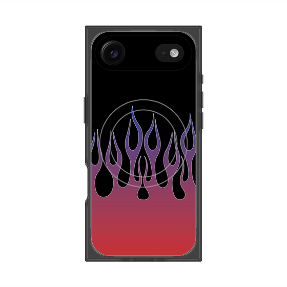 Premium Square Case with MagSafe［ Flame - Red ］