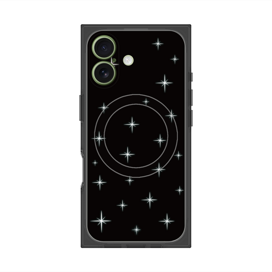 Premium Square Case with MagSafe［ Glitter - Black ］