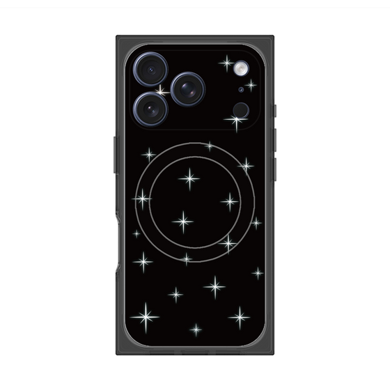 Premium Square Case with MagSafe［ Glitter - Black ］