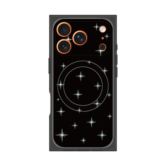 Premium Square Case with MagSafe［ Glitter - Black ］