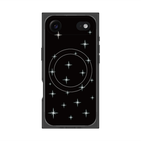 Premium Square Case with MagSafe［ Glitter - Black ］