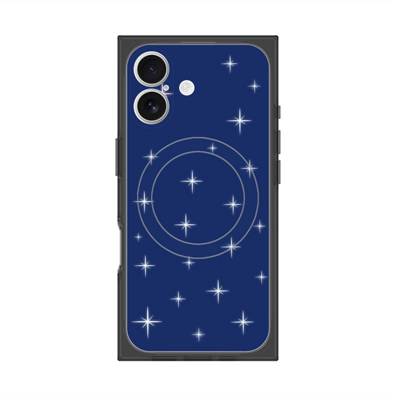 Premium Square Case with MagSafe［ Glitter - Blue ］