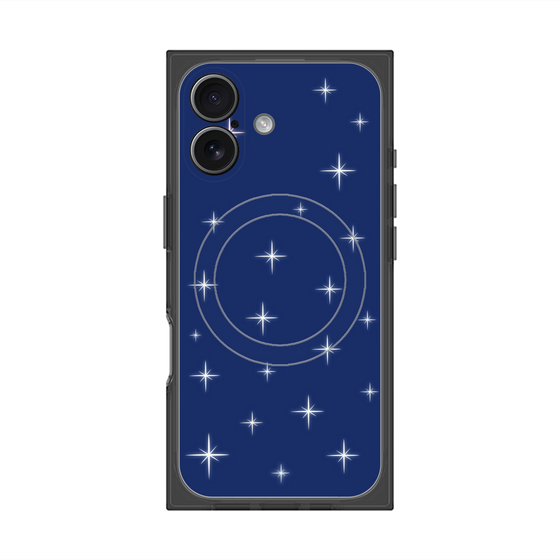 Premium Square Case with MagSafe［ Glitter - Blue ］