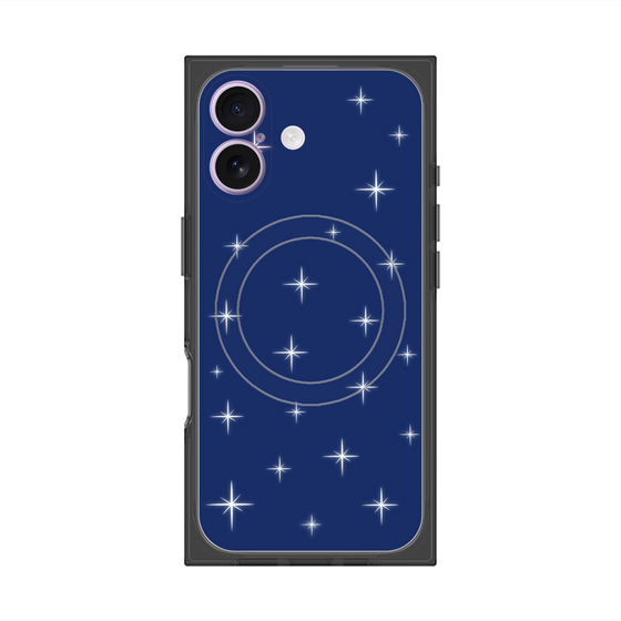 Premium Square Case with MagSafe［ Glitter - Blue ］