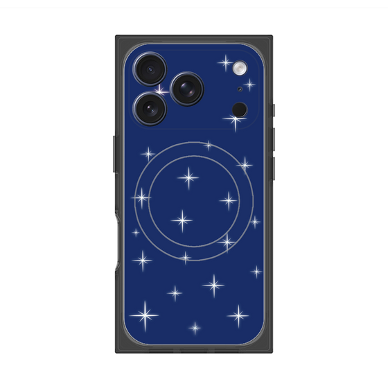 Premium Square Case with MagSafe［ Glitter - Blue ］