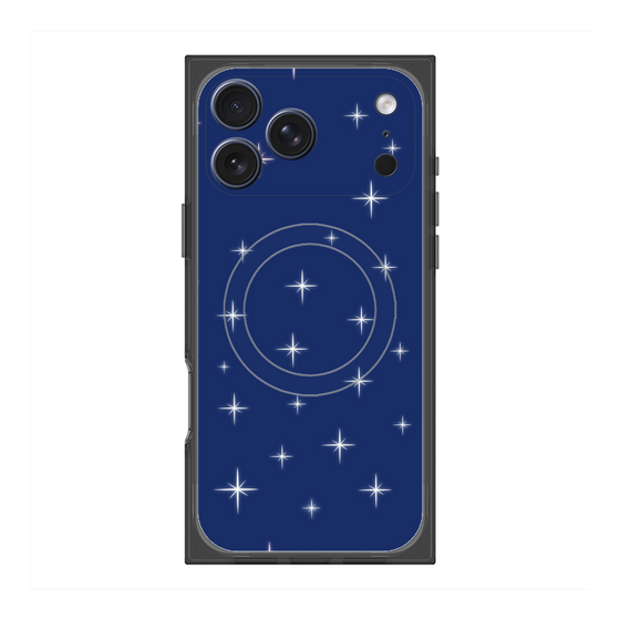 Premium Square Case with MagSafe［ Glitter - Blue ］