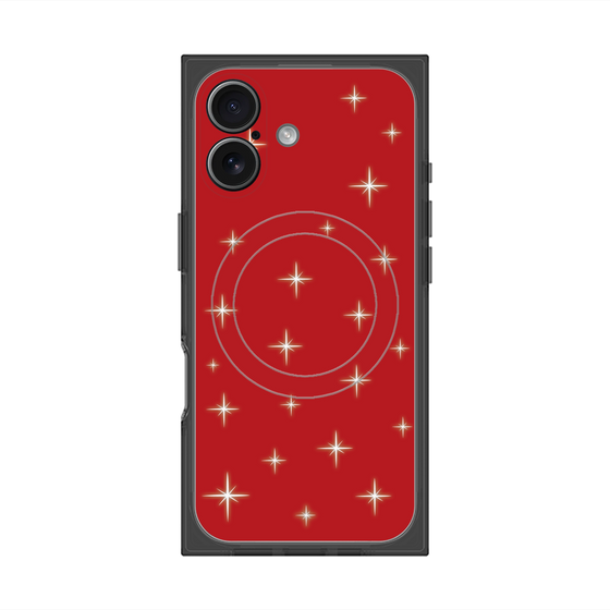 Premium Square Case with MagSafe［ Glitter - Red ］