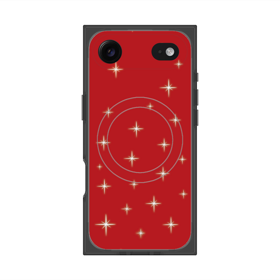 Premium Square Case with MagSafe［ Glitter - Red ］