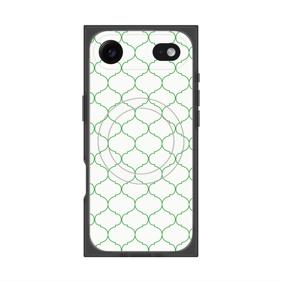 Premium Square Case with MagSafe［ Moroccan1 -Green ］