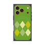 Premium Square Case with MagSafe［ Nordic Argyle - Green ］