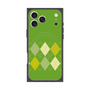 Premium Square Case with MagSafe［ Nordic Argyle - Green ］