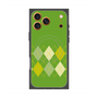 Premium Square Case with MagSafe［ Nordic Argyle - Green ］