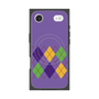 Premium Square Case with MagSafe［ Nordic Argyle - Purple ］