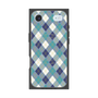 Premium Square Case with MagSafe［ Argyle - Blue ］