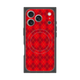 Premium Square Case with MagSafe［ Argyle - Red ］