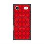 Premium Square Case with MagSafe［ Argyle - Red ］
