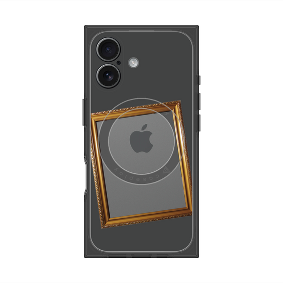 Premium Square Case with MagSafe［ Photo Frame - Gray ］