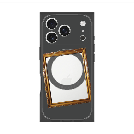 Premium Square Case with MagSafe［ Photo Frame - Gray ］