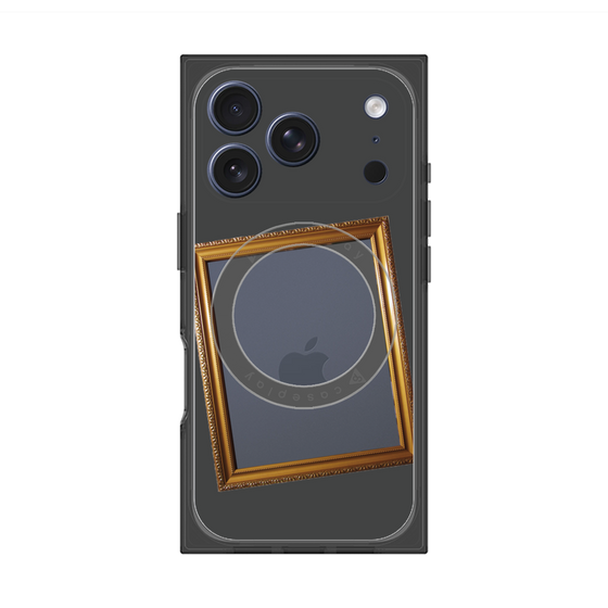 Premium Square Case with MagSafe［ Photo Frame - Gray ］