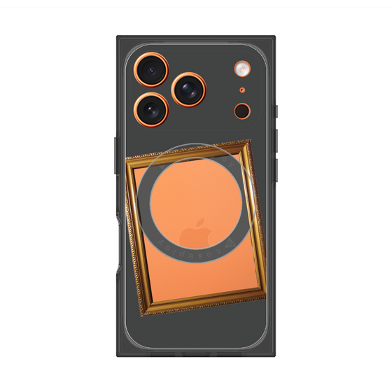 Premium Square Case with MagSafe［ Photo Frame - Gray ］