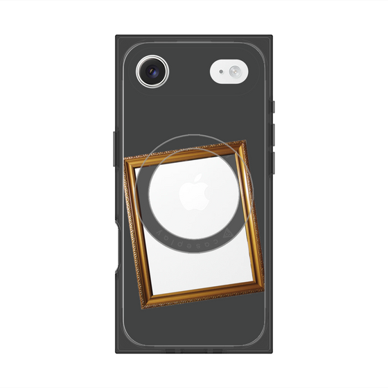 Premium Square Case with MagSafe［ Photo Frame - Gray ］