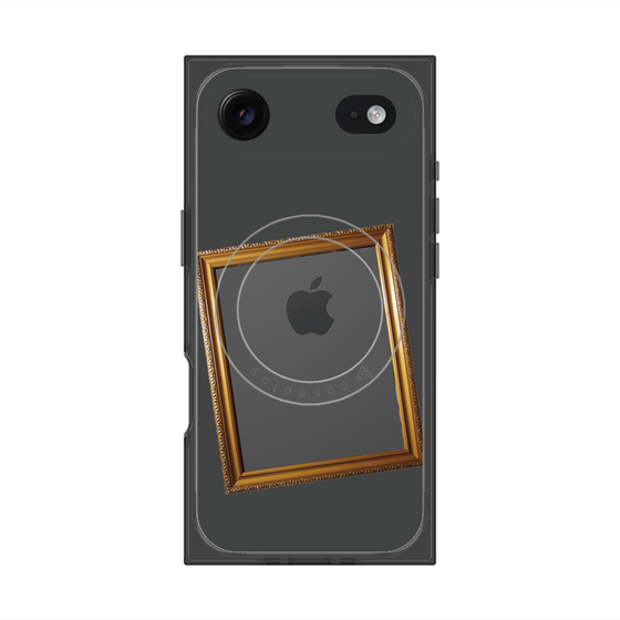 Premium Square Case with MagSafe［ Photo Frame - Gray ］