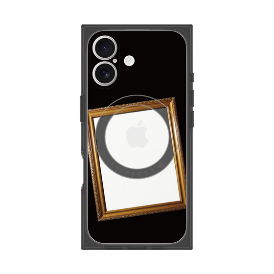 Premium Square Case with MagSafe［ Photo Frame - Black ］