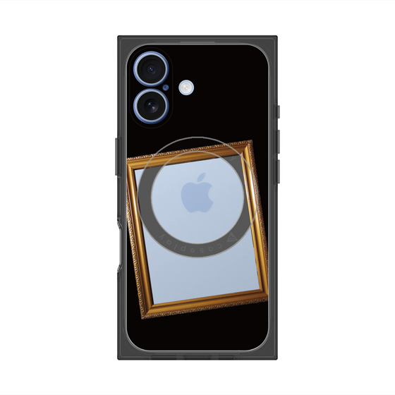 Premium Square Case with MagSafe［ Photo Frame - Black ］