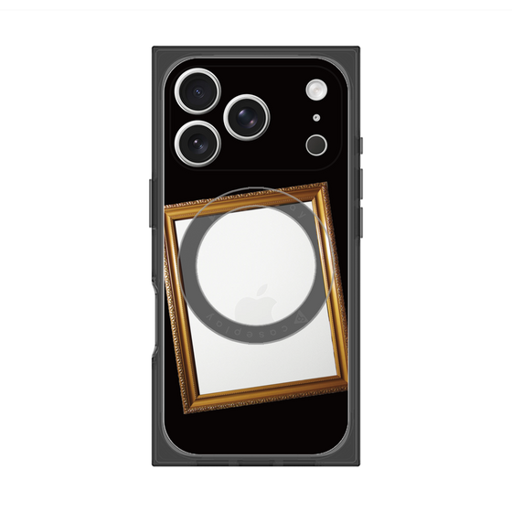 Premium Square Case with MagSafe［ Photo Frame - Black ］