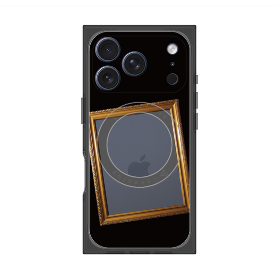 Premium Square Case with MagSafe［ Photo Frame - Black ］